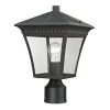 Ridgewood 1-Light Outdoor Matte Textured Black Post Lantern by Titan Lighting 2 Ridgewood 1-Light Outdoor Matte Textured Black Post Lantern by Titan Lighting -Titan Lighting sale2022 matte textured black titan lighting post lanterns tn 50195 64 1000