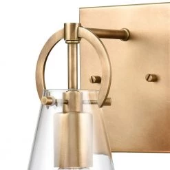 Gabby 4.75 in. 1-Light Natural Brass Vanity Light by Titan Lighting -Titan Lighting sale2022 natural brass titan lighting vanity lighting tnvl 106210617 1f 1000