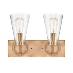 Gabby 15 in. 2-Light Natural Brass Vanity Light by Titan Lighting -Titan Lighting sale2022 natural brass titan lighting vanity lighting tnvl 107210617 1f 1000
