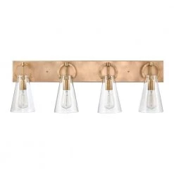 Gabby 32 in. 4-Light Natural Brass Vanity Light by Titan Lighting -Titan Lighting sale2022 natural brass titan lighting vanity lighting tnvl 109210617 4f 1000