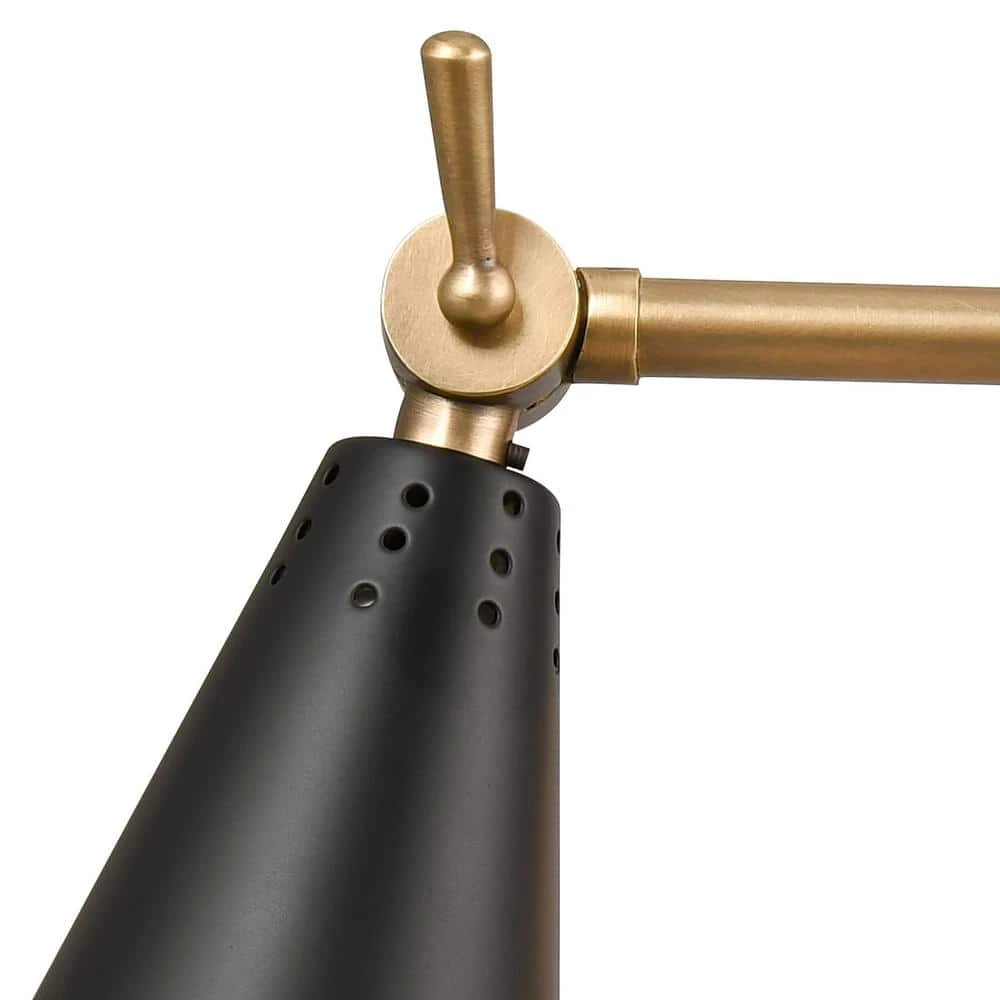 Calder 1-Light Natural Brass Wall Sconce by Titan Lighting 6 Calder 1-Light Natural Brass Wall Sconce by Titan Lighting - Image 4