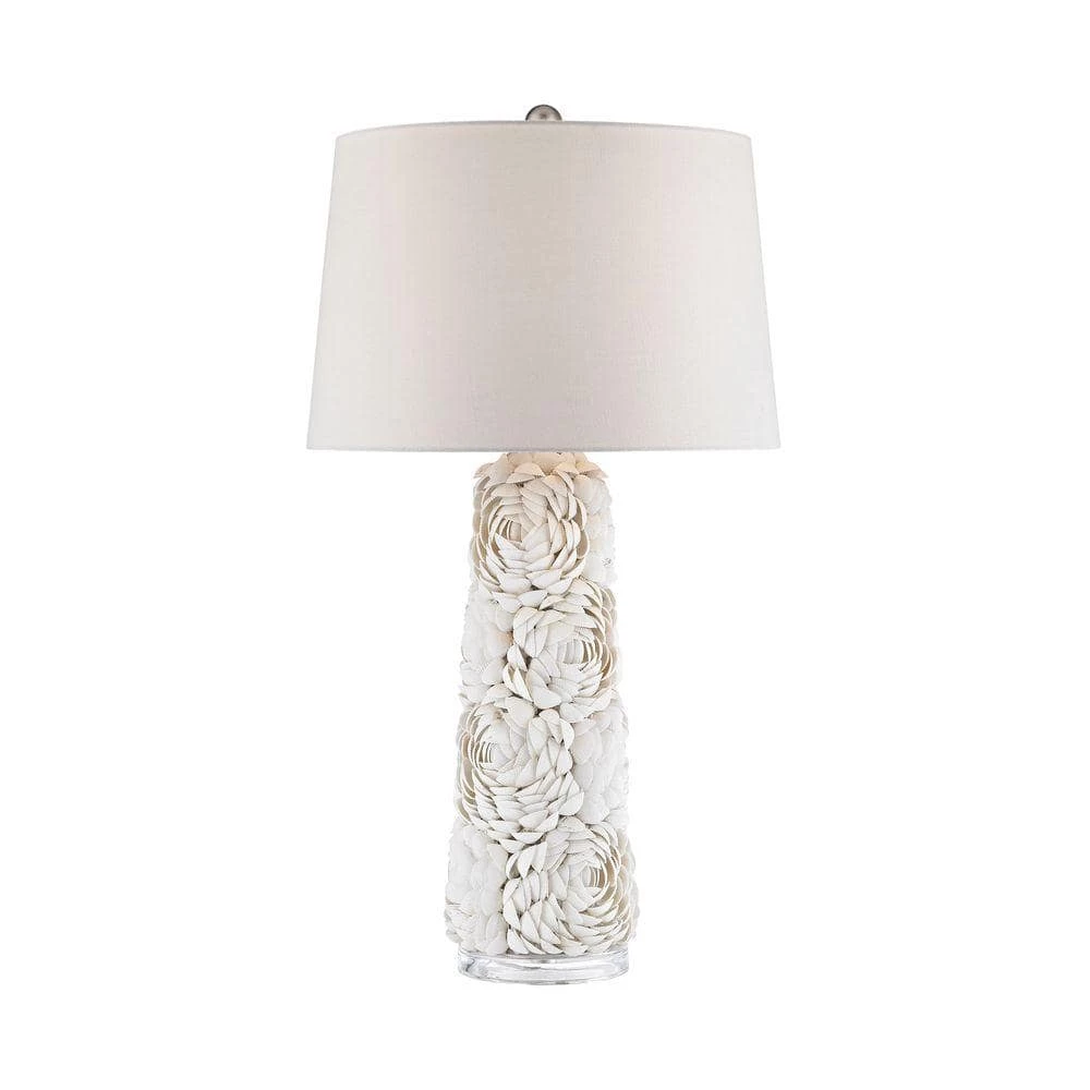 Windley 29 in. Natural Shell Table Lamp by Titan Lighting 3 Windley 29 in. Natural Shell Table Lamp by Titan Lighting