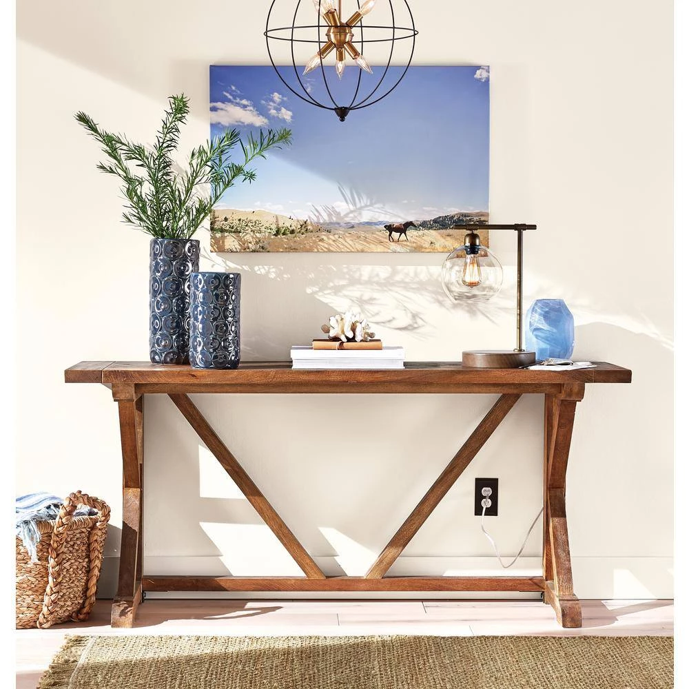 Loftin 6-Light Oil Rubbed Bronze with Satin Brass Accents Chandelier by Titan Lighting 4 Loftin 6-Light Oil Rubbed Bronze with Satin Brass Accents Chandelier by Titan Lighting - Image 2