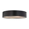 Clayton 4-Light Oil Rubbed Bronze Flush Mount by Titan Lighting