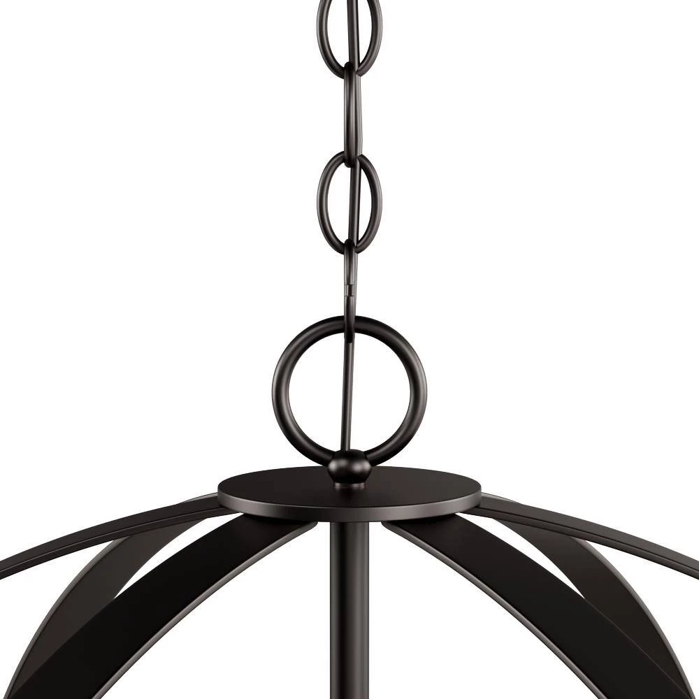 Diffusion 4-Light Oil Rubbed Bronze Chandelier by Titan Lighting 4 Diffusion 4-Light Oil Rubbed Bronze Chandelier by Titan Lighting - Image 2