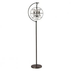Restoration Globe 69 in. Oil Rubbed Bronze Floor Lamp by Titan Lighting