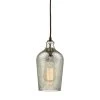 Hammered Glass 1-Light Oil Rubbed Bronze with Hammered Mercury Glass Pendant by Titan Lighting -Titan Lighting sale2022 oil rubbed bronze titan lighting pendant lights tn 473084 64 1000