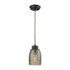 Muncie 1-Light Oil Rubbed Bronze with Champagne Plated Spun Glass Pendant by Titan Lighting 2 Muncie 1-Light Oil Rubbed Bronze with Champagne Plated Spun Glass Pendant by Titan Lighting -Titan Lighting sale2022 oil rubbed bronze titan lighting pendant lights tn 473223 64 1000