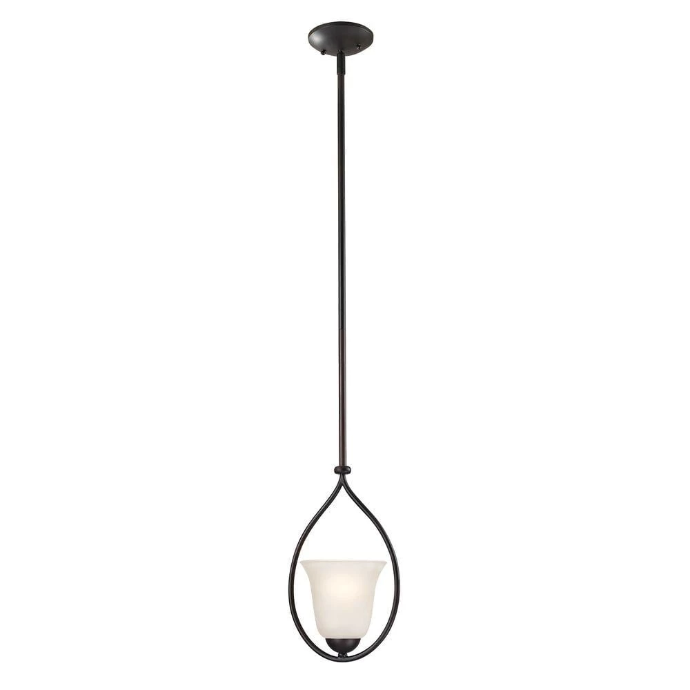 Conway 1-Light Oil-Rubbed Bronze Mini Pendant by Titan Lighting 3 Conway 1-Light Oil-Rubbed Bronze Mini Pendant by Titan Lighting