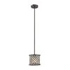 Genevieve 1-Light Oil Rubbed Bronze Pendant by Titan Lighting