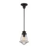 Schoolhouse Pendants 1-Light Oil Rubbed Bronze Pendant by Titan Lighting 1 Schoolhouse Pendants 1-Light Oil Rubbed Bronze Pendant by Titan Lighting -Titan Lighting sale2022 oil rubbed bronze titan lighting pendant lights tn 75270 64 1000