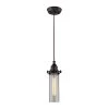 1-Light Oiled Rubbed Bronze Pendant with Vintage Bulb Included by Titan Lighting -Titan Lighting sale2022 oil rubbed bronze titan lighting pendant lights tnp62366 64 1000