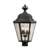 Cotswold 4-Light Oil Rubbed Bronze Outdoor Post Lamp by Titan Lighting -Titan Lighting sale2022 oil rubbed bronze titan lighting post lanterns tn 60281 64 1000