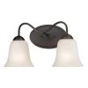 Conway 2-Light Oil-Rubbed Bronze Bath Bar Light by Titan Lighting