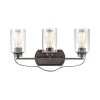 20 in. 3 Light Oil Rubbed Bronze Vanity Light by Titan Lighting