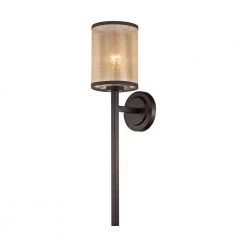Diffusion 1-Light Oil Rubbed Bronze Wall Sconce by Titan Lighting