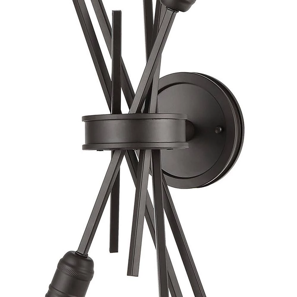 Xenia 6-Light Oil Rubbed Bronze Wall Sconce by Titan Lighting 6 Xenia 6-Light Oil Rubbed Bronze Wall Sconce by Titan Lighting - Image 4