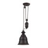 Farmhouse 1-Light Oiled Bronze Ceiling Mount Pendant by Titan Lighting -Titan Lighting sale2022 oiled bronze titan lighting pendant lights tn 10149 64 1000