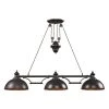 Farmhouse 3-Light Oiled Bronze Billiard Light With Metal Shades by Titan Lighting -Titan Lighting sale2022 oiled bronze titan lighting pool table lights tn 7833 64 1000