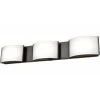 Pandora 3-Light Oiled Bronze and Opal Glass LED Vanity Light by Titan Lighting