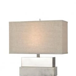 Keystone 23 in. White Table Lamp by Titan Lighting -Titan Lighting sale2022 pink titan lighting table lamps tntl 015210708 4f 1000