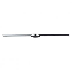 Illuminare Accessories 3-Light Ceiling Mount Polished Chrome Linear Bar by Titan Lighting