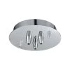 Illuminaire Accessories 3-Light Polished Chrome Small Round Canopy by Titan Lighting 1 Illuminaire Accessories 3-Light Polished Chrome Small Round Canopy by Titan Lighting -Titan Lighting sale2022 polished chrome titan lighting ceiling light parts tn 75851 64 1000