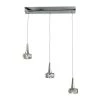 Alea 3-Light Polished Chrome Pendant by Titan Lighting