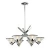 Refraction 6-Light Polished Chrome Chandelier With Etched Clear Glass Shades by Titan Lighting -Titan Lighting sale2022 polished chrome titan lighting chandeliers tn 7094 64 1000