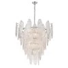 Frozen Cascade 13-Light Polished Chrome Tiered Chandelier with Glass Shades by Titan Lighting -Titan Lighting sale2022 polished chrome titan lighting chandeliers tnch 012210616 64 1000
