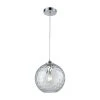 Watersphere 1-Light Polished Chrome with Clear Hammered Glass Pendant by Titan Lighting 2 Watersphere 1-Light Polished Chrome with Clear Hammered Glass Pendant by Titan Lighting -Titan Lighting sale2022 polished chrome titan lighting pendant lights tn 473154 64 1000