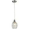 Danica 1-Light Polished Chrome Ceiling Mount Pendant by Titan Lighting