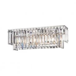 Palacial 3-Light Polished Chrome LED Vanity Light by Titan Lighting