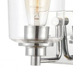 Robins 4.75 in. 1-Light Polished Chrome Vanity Light by Titan Lighting -Titan Lighting sale2022 polished chrome titan lighting vanity lighting tnvl 057210617 4f 1000