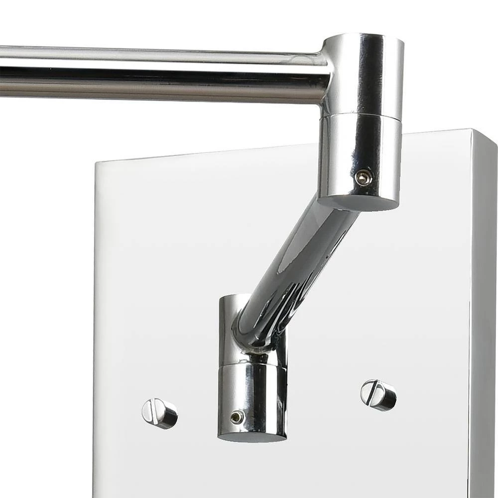 Calder 1-Light Polished Chrome Wall Sconce by Titan Lighting 4 Calder 1-Light Polished Chrome Wall Sconce by Titan Lighting - Image 2