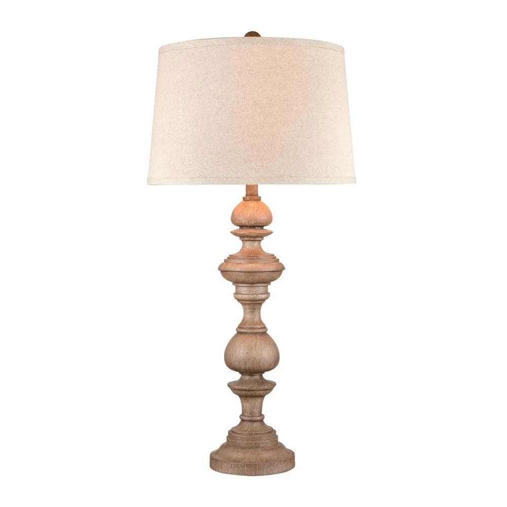 Copperas Cove 36 in. Washed Oak Table Lamp by Titan Lighting 3 Copperas Cove 36 in. Washed Oak Table Lamp by Titan Lighting