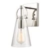Gabby 4.75 in. 1-Light Polished Nickel Vanity Light by Titan Lighting 1 Gabby 4.75 in. 1-Light Polished Nickel Vanity Light by Titan Lighting -Titan Lighting sale2022 polished nickel titan lighting vanity lighting tnvl 110210617 64 1000
