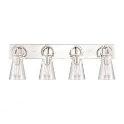 Gabby 32 in. 4-Light Polished Nickel Vanity Light by Titan Lighting -Titan Lighting sale2022 polished nickel titan lighting vanity lighting tnvl 113210617 4f 1000