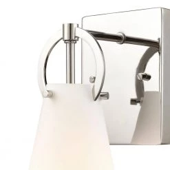 Gabby 4.75 in. 1-Light Polished Nickel Vanity Light by Titan Lighting -Titan Lighting sale2022 polished nickel titan lighting vanity lighting tnvl 118210617 1f 1000