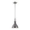 Rutherford 1-Light Polished Nickel/Weathered Zinc Pendant by Titan Lighting 1 Rutherford 1-Light Polished Nickel/Weathered Zinc Pendant by Titan Lighting -Titan Lighting sale2022 polished nickel weathered zinc titan lighting pendant lights tn 13070 64 1000