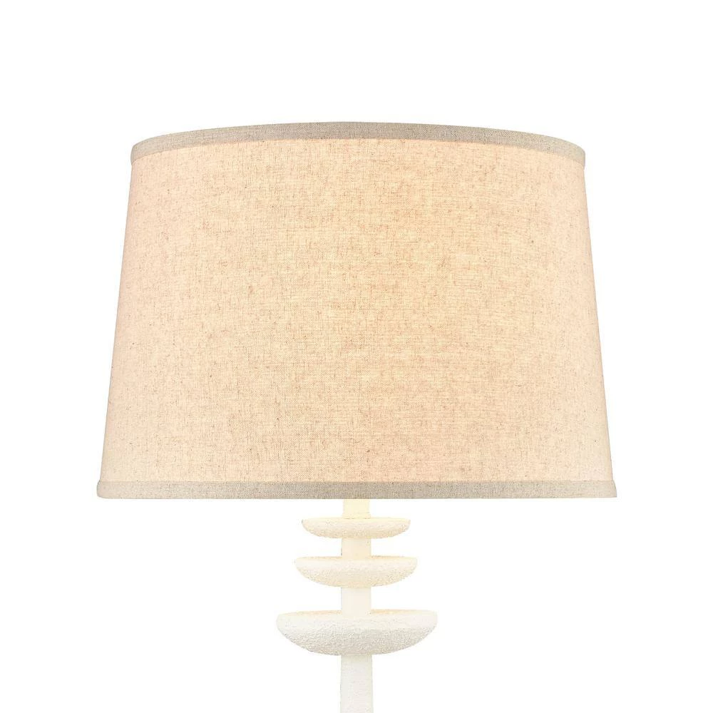 Seapen 31 in. Pure White Table Lamp by Titan Lighting 5 Seapen 31 in. Pure White Table Lamp by Titan Lighting - Image 3