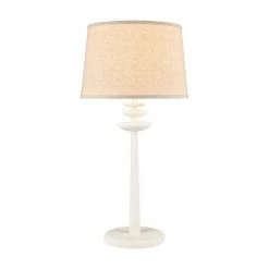 Seapen 31 in. Pure White Table Lamp by Titan Lighting