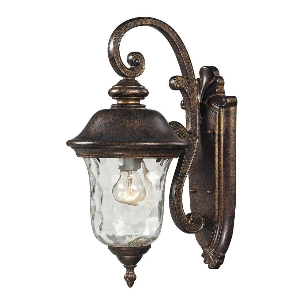 Lafayette 1-Light Regal Bronze Outdoor Sconce by Titan Lighting 3 Lafayette 1-Light Regal Bronze Outdoor Sconce by Titan Lighting