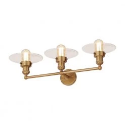 English Pub 28 in. 3-Light Satin Brass Vanity Light by Titan Lighting -Titan Lighting sale2022 satin brass titan lighting vanity lighting tnvl 127210617 1f 1000