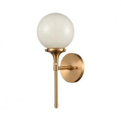 Beverly Hills 1-Light Satin Brass Wall Sconce by Titan Lighting 8 Beverly Hills 1-Light Satin Brass Wall Sconce by Titan Lighting -Titan Lighting sale2022 satin brass titan lighting wall sconces tnws 026210617 4f 1000