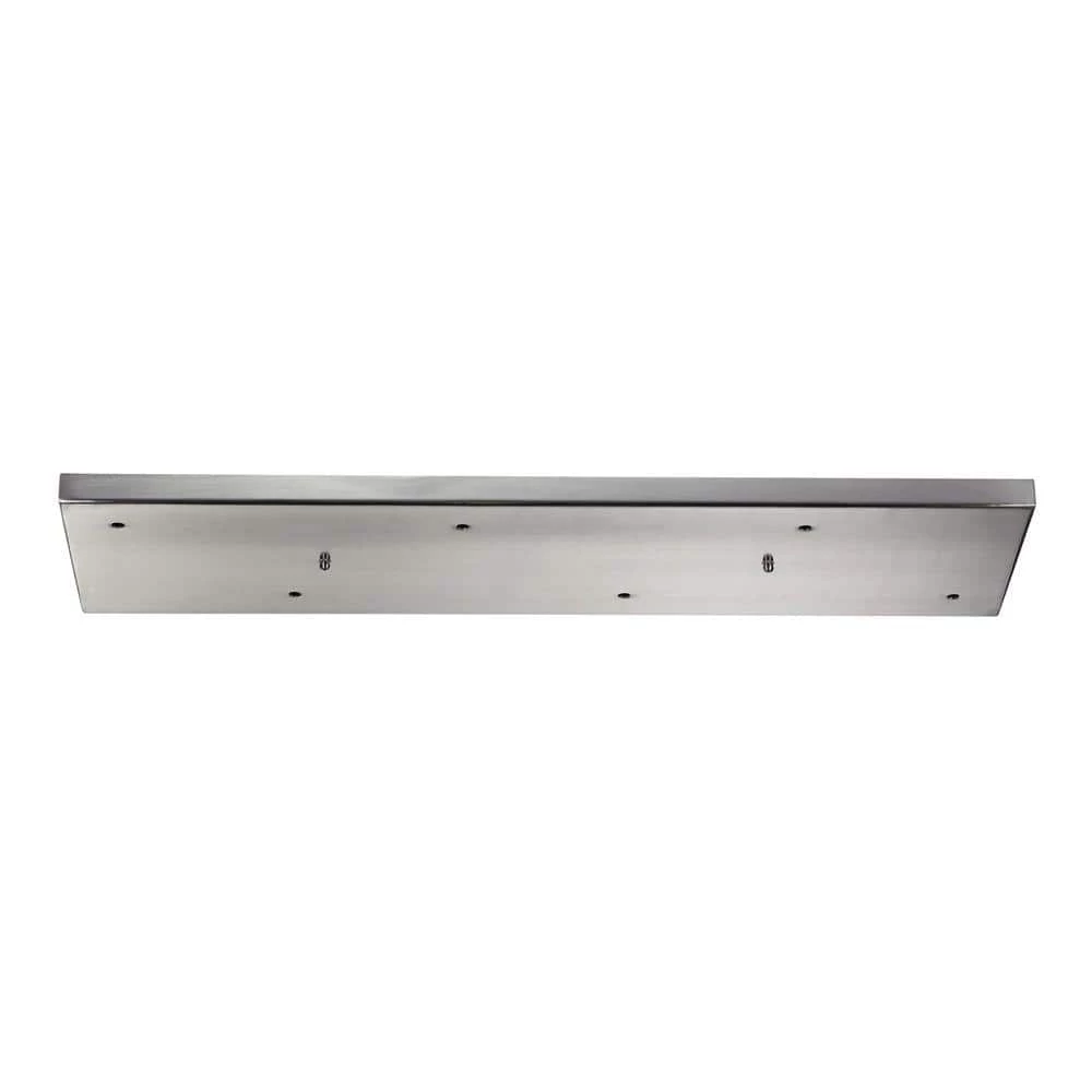 Satin Nickel Ceiling Canopy by Titan Lighting 3 Satin Nickel Ceiling Canopy by Titan Lighting