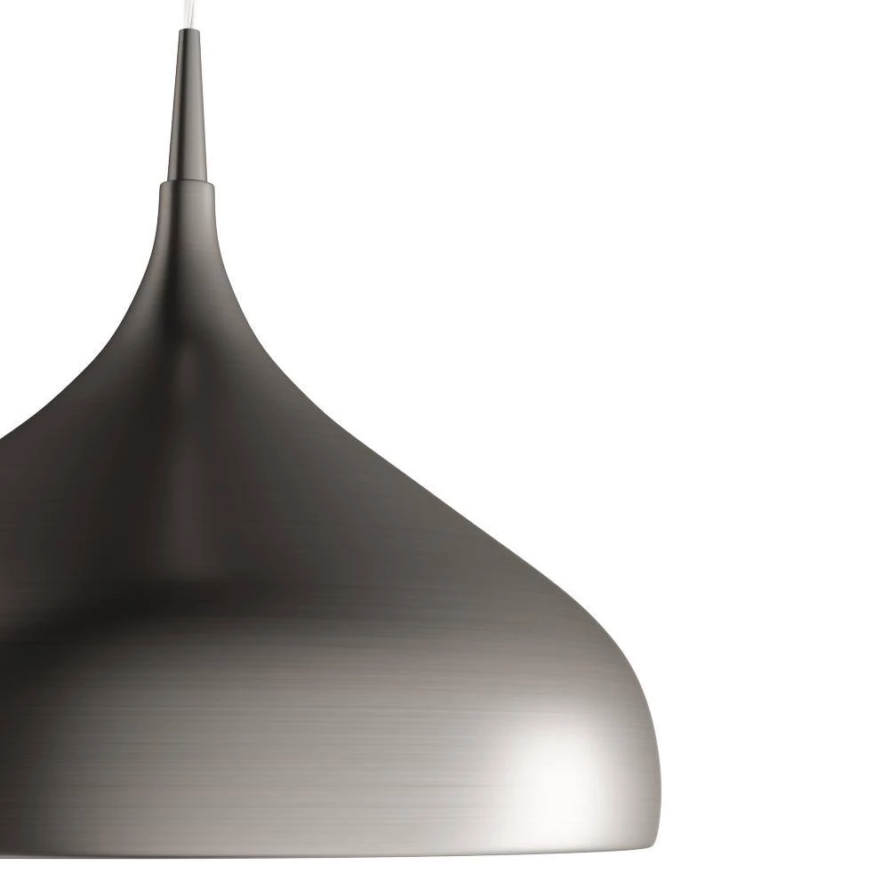 Adelaide (Existing) Collection 1-Light Satin Nickel Pendant by Titan Lighting 4 Adelaide (Existing) Collection 1-Light Satin Nickel Pendant by Titan Lighting - Image 2