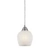 Fusion 1-Light Satin Nickel Pendant with White Mosaic Glass Shade by Titan Lighting 2 Fusion 1-Light Satin Nickel Pendant with White Mosaic Glass Shade by Titan Lighting -Titan Lighting sale2022 satin nickel titan lighting chandeliers tn 5454 64 1000