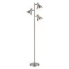 Loman 65 in. Satin Nickel Floor Lamp by Titan Lighting