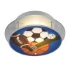 Novelty 2-Light Satin Nickel Sports Ceiling Mount Semi-Flush Mount Light by Titan Lighting 2 Novelty 2-Light Satin Nickel Sports Ceiling Mount Semi-Flush Mount Light by Titan Lighting -Titan Lighting sale2022 satin nickel titan lighting flush mount lights tn 7369 64 1000